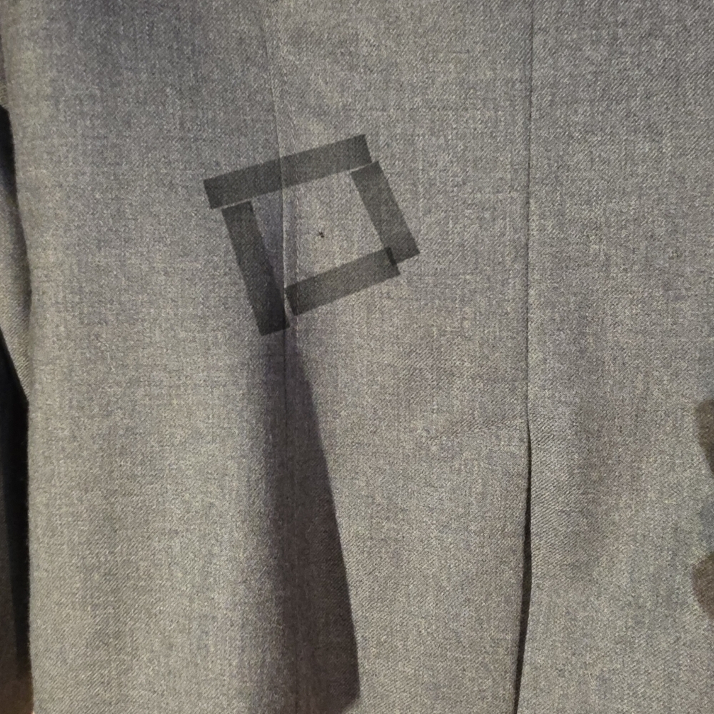 Pendleton Virgin Wool Gray Blazer EUC - image 8